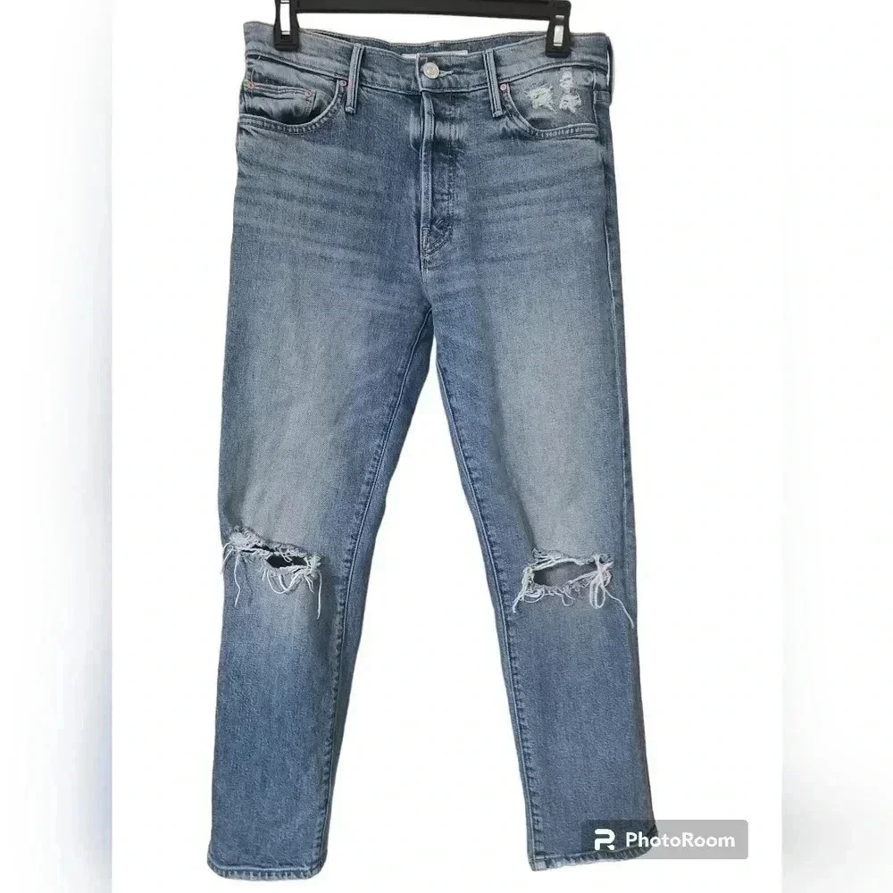 MOTHER DENIM THE TRICKSTER ANKLE - Cryin' On Holy Ground - Picture 6 of 9